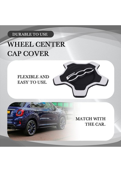 Fiat 500X 2016-2022 Için Araba Tekerlek Merkezi Kapak Kapağı (Yurt Dışından) indirimleri