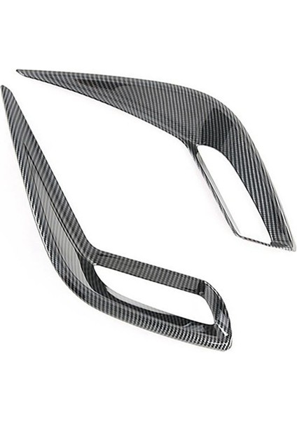 Toyota Corolla Cross 2020 2021 Araç Karbon Fiber Arka Sisli Işık Lambası Çerçeve Kapak Dönüşü Dış Garnitür (Yurt Dışından)