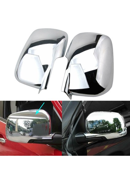 Dodge Journey Fiat Freemont 2009 - 2018 Için Araba Krom Yan Kapı Dikiz Ayna Kapağı (Yurt Dışından) fırsatları