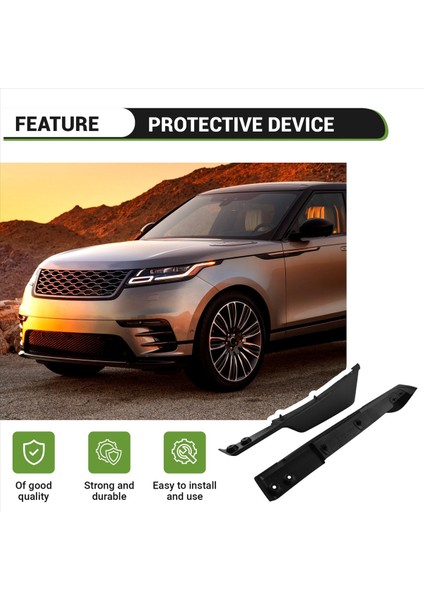 Araba Ön Tampon Dudak Difüzör Ayırtıcı Spoiler Koruyucu LR115671 Land Rover Range Rover Velar Sva L560 Için LR115672 (Yurt Dışından) fırsatları