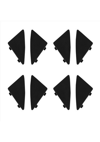 8x Araç Ön Tampon Üçgen Trim Kapak Kapağı Mazda 3 Axela 2014-2016 BHN1-50-101 BHN1-50-102 (Yurt Dışından)