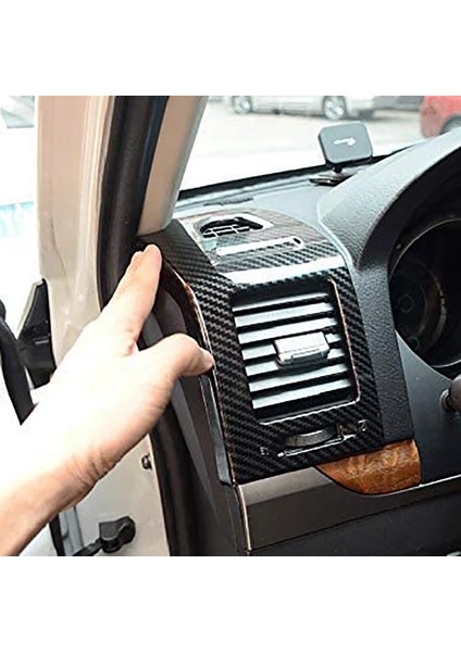 Mitsubishi Pajero Için 2007-2019 Araba Klima Gösterge Tablosu Çıkış Havalandırma Kapak Trim Çerçeve Iç Aksesuarlar (Yurt Dışından) modelleri