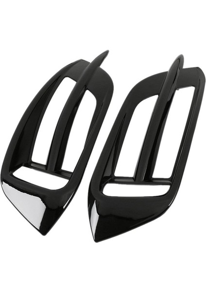 1paır Araç Arka Tampon Sis Lamba Kapağı Kapak Honda Civic Için Trim 10TH 2016-2019 Parlak Siyah Sis Lambası Çerçevesi (Yurt Dışından)