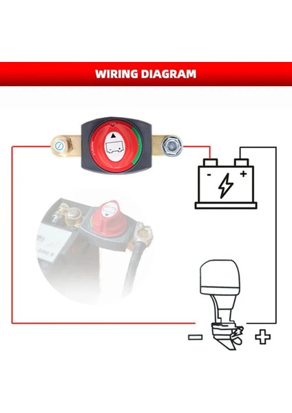 Pil Bağlantı Anahtarı Açık/kapalı Pul Izolatörü Güç Kesici Master Izolatörü Avişki Kırıcı Parçalar/rv/tekne (Yurt Dışından) fırsatları