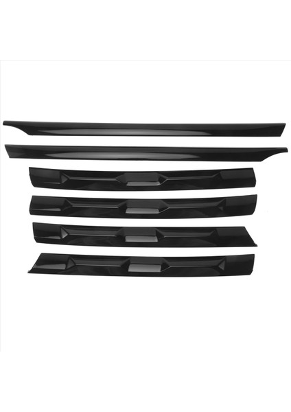 Tiguan Için Lhd L 2017-2021 Parlak Siyah Ön Tampon Örgü Merkezi Izgara Izgara Kalıp Şeritleri Kapak Döşeme (Yurt Dışından) indirimleri