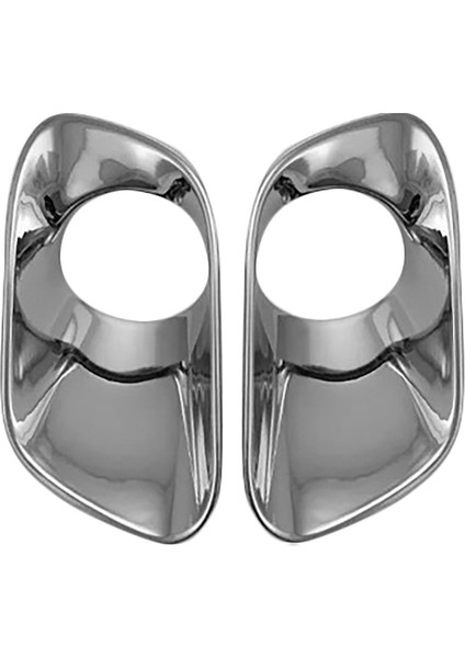 Jeep Cherokee Için 2014-2018 Abs Krom Ön Sis Işık Lamba Kapağı Döşeme Sis Far Çerçeve Dekorasyon Çerçevesi (Yurt Dışından)