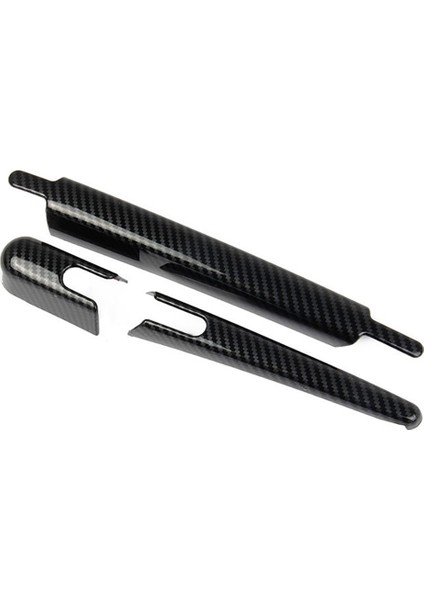 2022 Mitsubishi Outlander Karbon Fiber Arka Silecek Trim Çıkartması Pencere Koruma Silecek Kapağı (Yurt Dışından) fiyatları