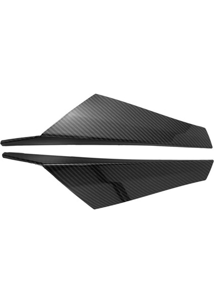 Araç Karbon Fiber Arka Cam Ayırıcı Yan Spoiler Kanat Vw Golf Için Canard Kapak Çıkartma Trim 8 Mk8 Mk Viii 2020-2022 (Yurt Dışından) fırsatları