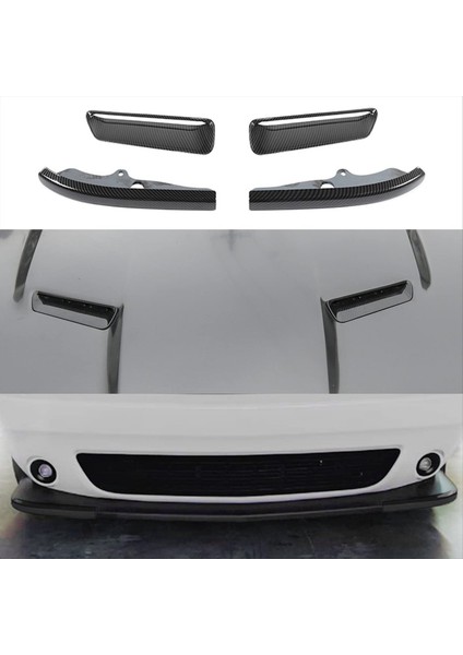 Kaput Hava Çıkışı Ön Tampon Dudak Ayırıcı Koruyucu Kapak Dodge Challenger 2015-2024 Aksesuarlar Için Trim B (Yurt Dışından) modelleri
