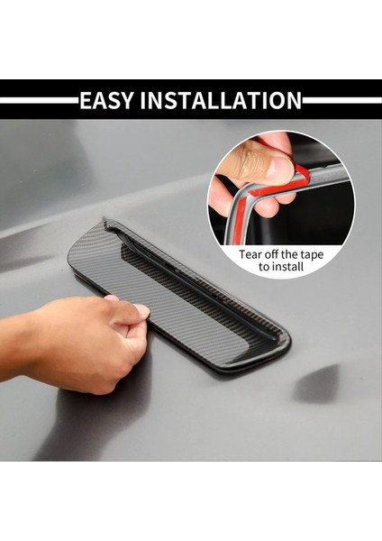 Kaput Hava Çıkışı Ön Tampon Dudak Ayırıcı Koruyucu Kapak Dodge Challenger 2015-2024 Aksesuarlar Için Trim B (Yurt Dışından) indirimleri