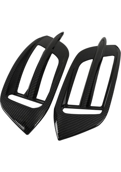 1paır Araç Arka Tampon Sisli Işık Lambası Kapak Honda Civic Için Trim 10TH 2016-2019 Abs Karbon Fiber Sis Lamba Çerçevesi (Yurt Dışından)