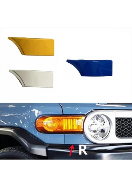 1paır Araç Ön Alt Tampon Dolgu Kapağı 52512-35100-F0 52513-35100 Toyota Fj Cruiser 2007-2014 Fender Köşe Trims (Yurt Dışından) fiyatları