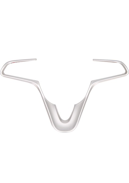 Mat Gümüş Direksiyon Simidi Trim Şeridi Chevrolet Sail 3 2015-2017 Için Dekorasyon Çıkartması (Yurt Dışından)