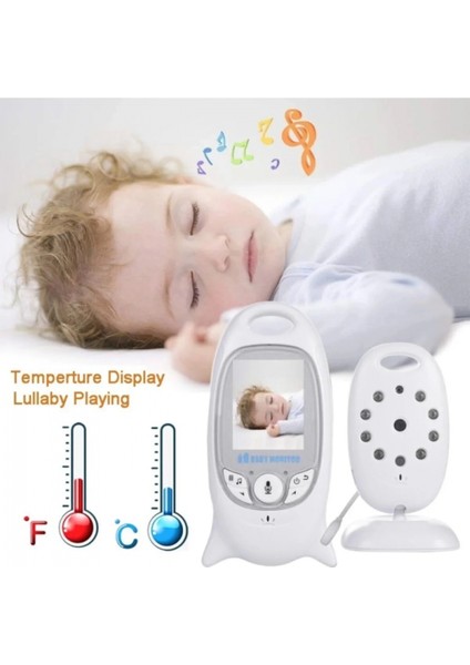 Vb-601 Kameralı Bebek Monitörü Net Görüntü Gece Görüşlü fırsatları