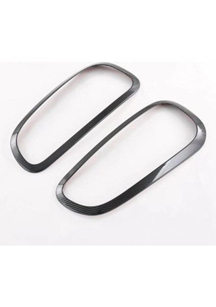 2pcs Parlak Siyah Arka Kuyruk Işık Lambaları Çerçeve Arka Lamba Yüzüğü Dekoratif Kapak Süslemesi Mini Cooper Clubman 2022 (Yurt Dışından) fiyatları