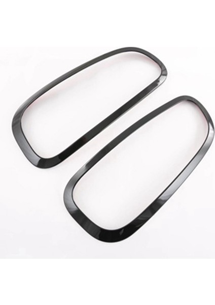 2pcs Parlak Siyah Arka Kuyruk Işık Lambaları Çerçeve Arka Lamba Yüzüğü Dekoratif Kapak Süslemesi Mini Cooper Clubman 2022 (Yurt Dışından) fırsatları