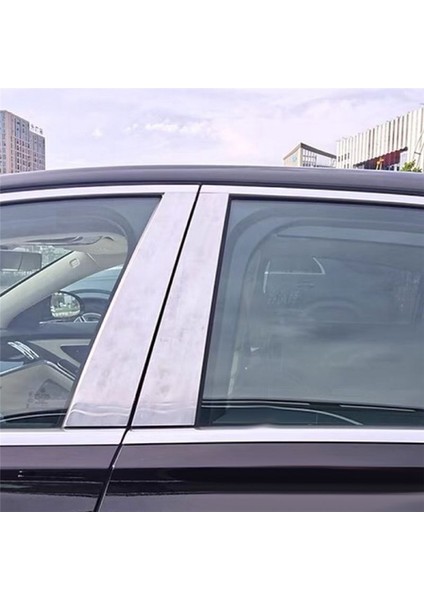 4pcs Krom Kapı Penceresi B Mercedes Benz S Sınıf 2014-2020 Dış Pencere Merkezi Post Trim Panel Için Pillar Parlak Şerit (Yurt Dışından) indirimleri