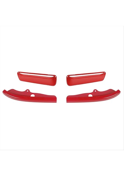 Kaput Hava Çıkış Ön Tampon Dudak Ayırıcı Koruyucu Kapak Dodge Challenger 2015-2024 Aksesuarları C Için (Yurt Dışından)