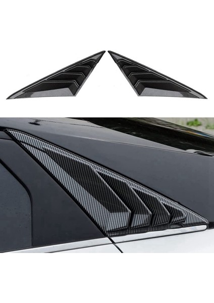 Karbon Fiber Abs Arka Cam Panlantı Deklanşör Kapağı Hyundai Elantra 2021 2022 Hava Havalandırma Kepçe Gölgesi Aksesuarları (Yurt Dışından) fiyatları