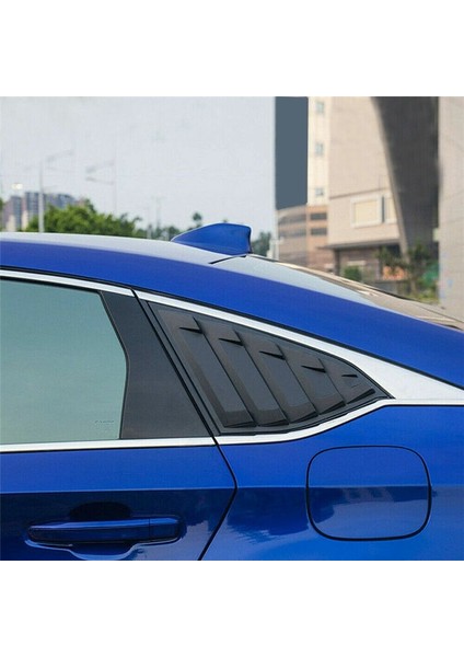 Araba Arka Yan Havalandırma Çeyrek Pencere 2018-2022 Honda Accord Parlak Siyah Için (Yurt Dışından) fırsatları
