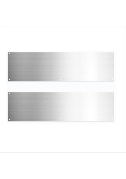 2 Adet Kapı Tekme Plakası Dış Kapılar Için Plakalar Kapılar Için Alüminyum Tekme Plakası Dekor Kapının Tekme Atlamasından Kaçının (Yurt Dışından)