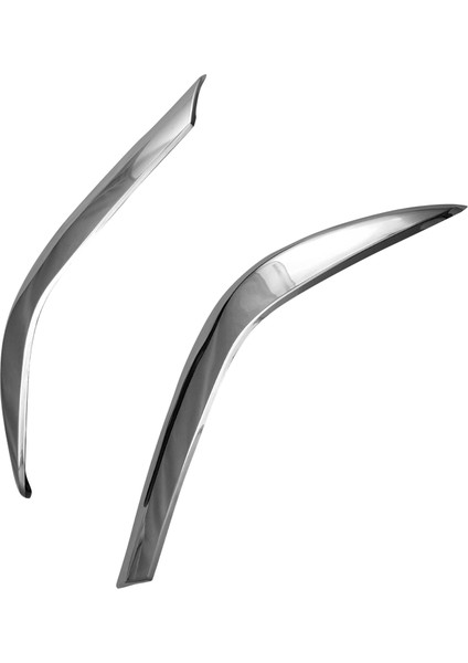 Toyota Hilux Vigo Için 2012 Abs Krom Krom Ön Far Lambası Kapağı Garnitür Strip Kaş Kapak Döşeme (Yurt Dışından) fırsatları