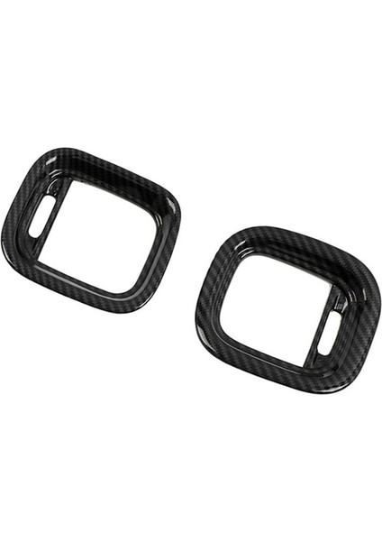 Araba Abs Karbon Fiber Iç Gösterge Tablosu Yan Hava Havalandırma Kapağı Dodge Charger 2015-2020 Lhd Için (Yurt Dışından)