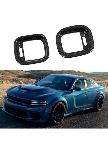 Araba Abs Karbon Fiber Iç Gösterge Tablosu Yan Hava Havalandırma Kapağı Dodge Charger 2015-2020 Lhd Için (Yurt Dışından) fiyatları