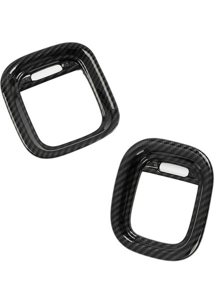 Araba Abs Karbon Fiber Iç Gösterge Tablosu Yan Hava Havalandırma Kapağı Dodge Charger 2015-2020 Lhd Için (Yurt Dışından) indirimleri