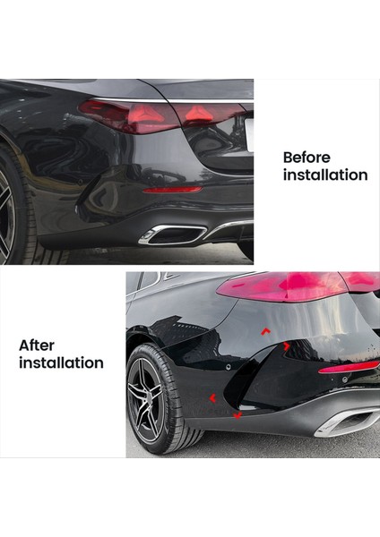 Mercedes-Benz E-Serisi W214 2024 Aracı Aksersiyeleri Için Araç Arak Tampon Spoıler Hava Havalandırma Tömorku Kapağı Kapak (Yurt Dışından) fırsatları