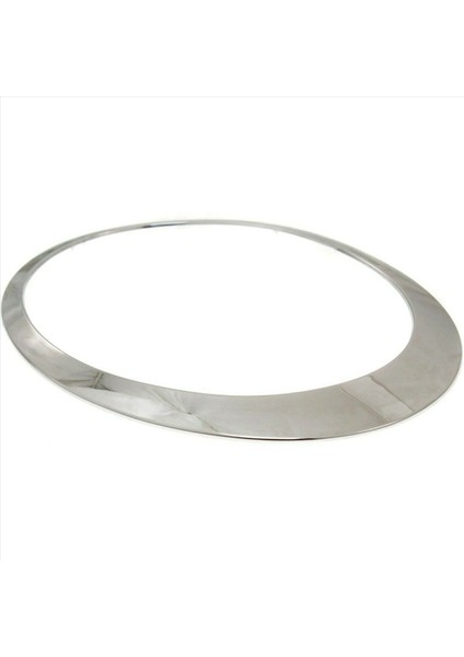 Mini Cooper Için 2x 2007-2015 R55 R56 R57 R58 R59 Abs Krom Gümüş Far Trim Halkası 51137149905 (Yurt Dışından) modelleri