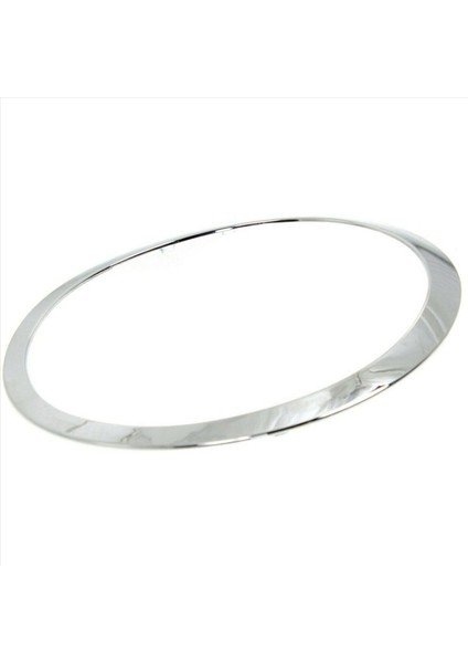 Mini Cooper Için 2x 2007-2015 R55 R56 R57 R58 R59 Abs Krom Gümüş Far Trim Halkası 51137149905 (Yurt Dışından) indirimleri