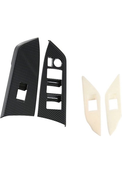 4pcs Araba Pencere Kaldırma Anahtarı Paneli Toyota Sienna 2021 2022 (Yurt Dışından)