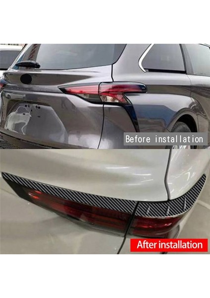 Toyota Sienna Için 2021 2022 Araba Krom Harici Arka Tail Işık Lamba Kapağı Garnitür Strip Kaş Kapağı Döşeme (Yurt Dışından) fiyatları