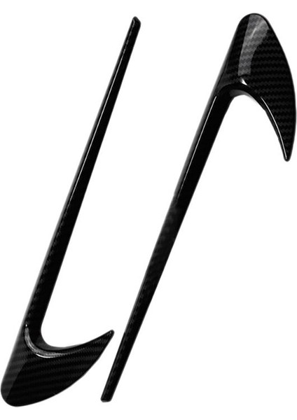 1paır Araç Styre Yan Çağrı Hava Hava Çisçe Zaman Benz C E Glc Sınıf W205 W213 E63S Amg Çamurluk Bıçağı Çıkartma B (Yurt Dışından)