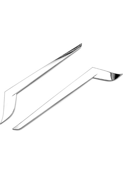 Toyota Alphard Vellfire Için 2015-2020 Abs Krom Krom Arka Kuyruk Işık Lamba Kapağı Garnitür Strip Kaş Kapağı Döşeme (Yurt Dışından)