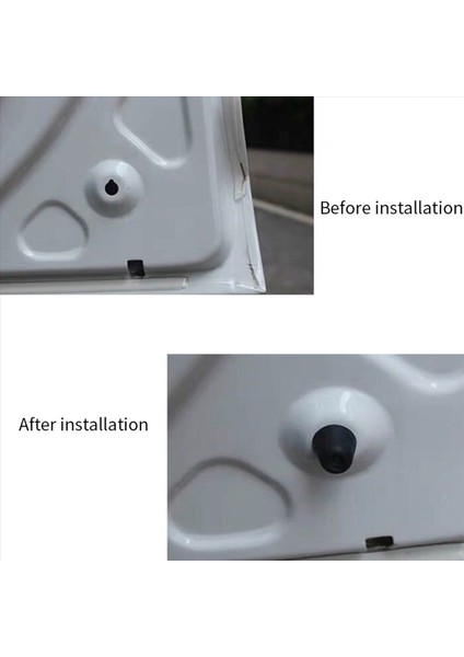 80PCS Araba Kapı Dambeleri Tampon Kauçuk Pad Hyundai Elantra Sonata Için Kauçuk Anti Şok Kapağı Accent IX35 IX45 Mistra (Yurt Dışından) modelleri