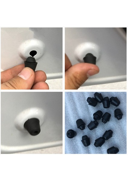80PCS Araba Kapı Dambeleri Tampon Kauçuk Pad Hyundai Elantra Sonata Için Kauçuk Anti Şok Kapağı Accent IX35 IX45 Mistra (Yurt Dışından) indirimleri