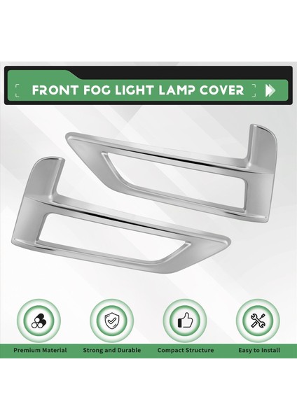 Nissan Serena Için C27 2017 2018 2019 Abs Krom Ön Sis Işık Lamba Kapağı Trim Foglight Çerçeve Dekorasyon Çerçevesi (Yurt Dışından) fırsatları