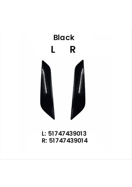 Araba Ön Fender Trim Hava Havalandırma Outlet Kapak 51747439014 Bmw 5 Serisi G30 G31 G38 2017-2023 Aksesuarlar (Yurt Dışından) modelleri