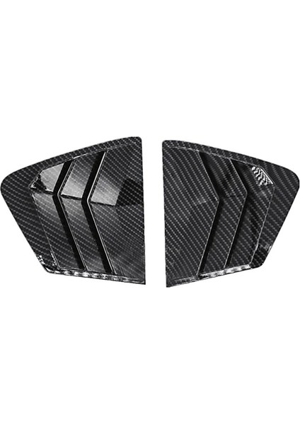 2012-2015 Için 2pcs Honda Civic Araba Yan Çeyrek Pencere Havalandırma Karto Deklanşı Kapak Döşeme (Yurt Dışından)
