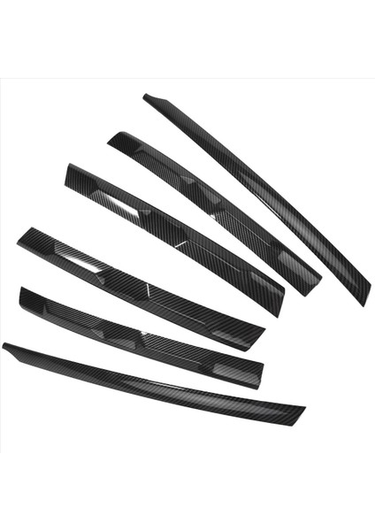 Tiguan Için Lhd L 2017-2021 Karbon Fiber Ön Tampon Örgü Merkezi Grille Izgara Kalıp Şeritleri Kapak Trim (Yurt Dışından) fırsatları