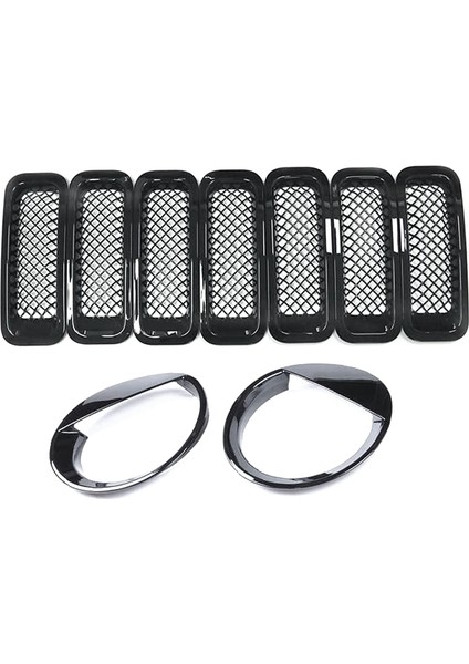 9 Adet Ön Izgara Izgara Örgü Iz (Yurt Dışından)