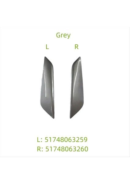 Araba Ön Çamurluk Trim Hava Havalandırma Outlet Kapak 51748063259 51748063260 Bmw G30 G31 G38 5 Serisi 2017-2023 (Yurt Dışından) modelleri