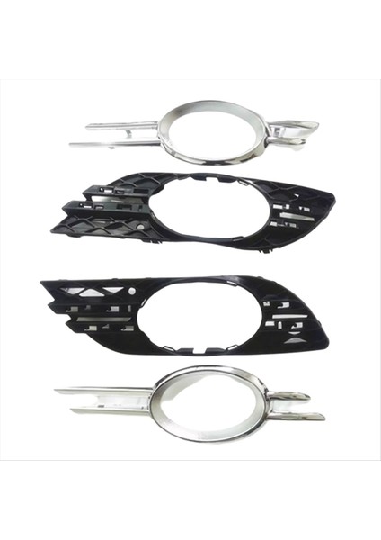 1set Ön Tampon Sis Izgarası Izgara Krom Trim Kapağı Mercedes-Benz E-Sınıfı W211 2007-2009 A211851174 A2118850822 (Yurt Dışından) modelleri