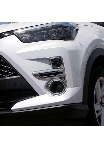 Toyota Için 200 Serisi Araba Krom Ön Sis Işık Lamba Kapağı Trim Foglight Çerçeve Dekorasyon Çerçevesi (Yurt Dışından) fiyatları