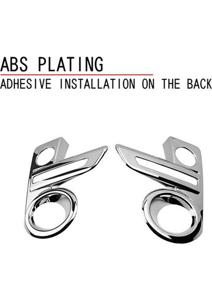 Toyota Için 200 Serisi Araba Krom Ön Sis Işık Lamba Kapağı Trim Foglight Çerçeve Dekorasyon Çerçevesi (Yurt Dışından) modelleri