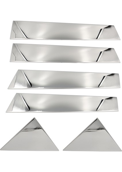 6pcs Araba Kapısı Penceresi Krom Pillar Post Trim 2005-2010 Chrysler 300 300C Krom Trim Dekorasyonu (Yurt Dışından)