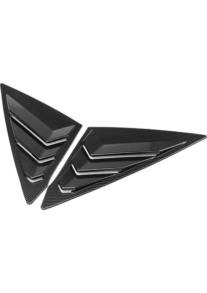 Honda Civic 2022 2023 Sedan Arka Yan Havalandırma Çeyrek Pencere Kançık Penika Kapağı Karbon Fiber Renk (Yurt Dışından) modelleri