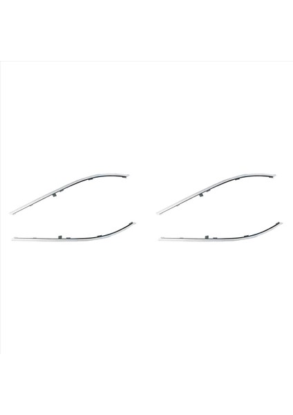 4x 2468850921 2468851021 Arka Sol Veya Sağ Tampon Kalıplama Trim Şeridi Mercedes B-Serisi W246 2012 2013 2014 (Yurt Dışından)